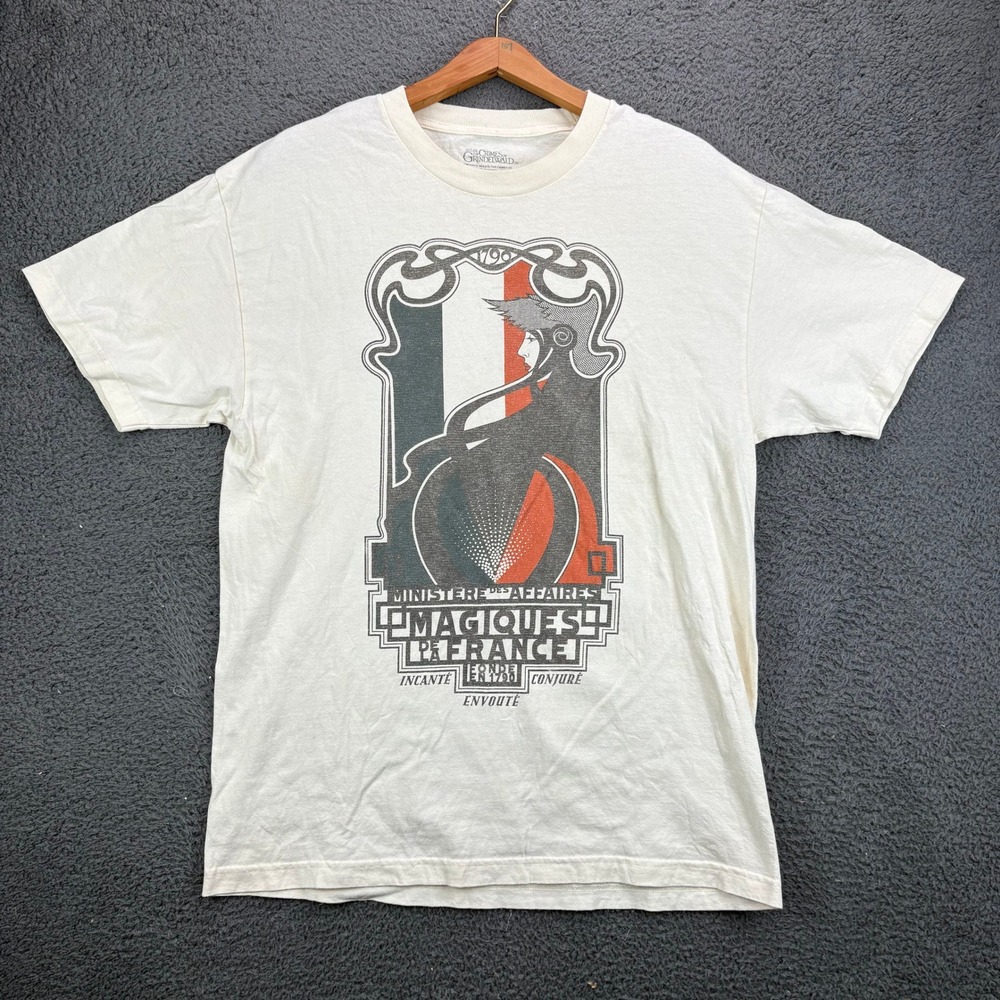 Fantastic Beasts Crimes of Grindelwald French Ministry of Magic T-Shirt Mens L